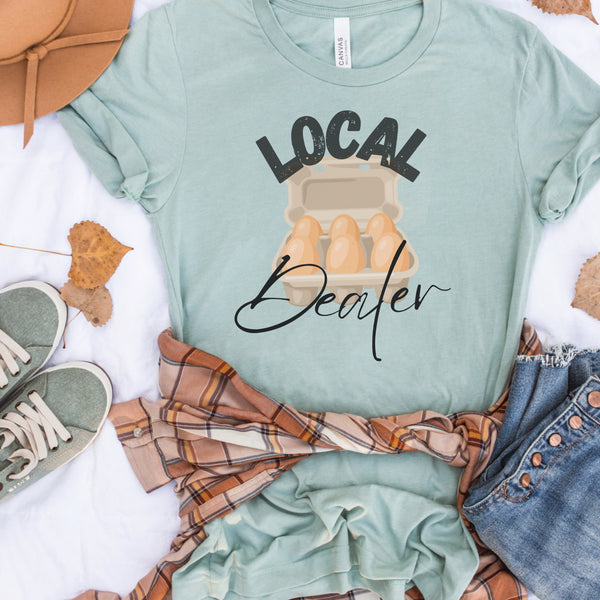 Local Dealer, eggs tee