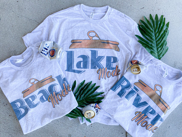 Lake Mode/Beach Mode tee/tank