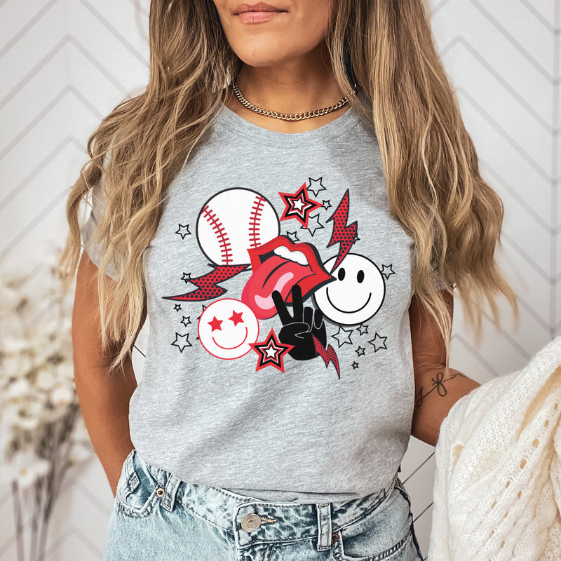 Rock On Sports Tee (many sport options)