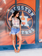 Houston Astros Bleached Tee