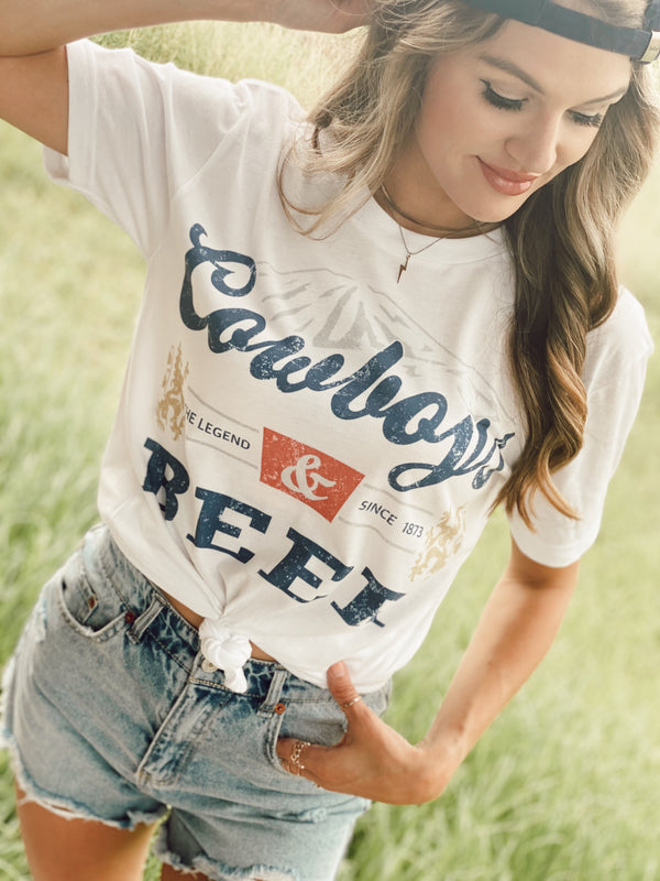 Cowboys & Beer Tee