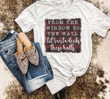 Til Santa deck these halls tee