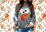 Cute Turkey Face tee (adult & youth)