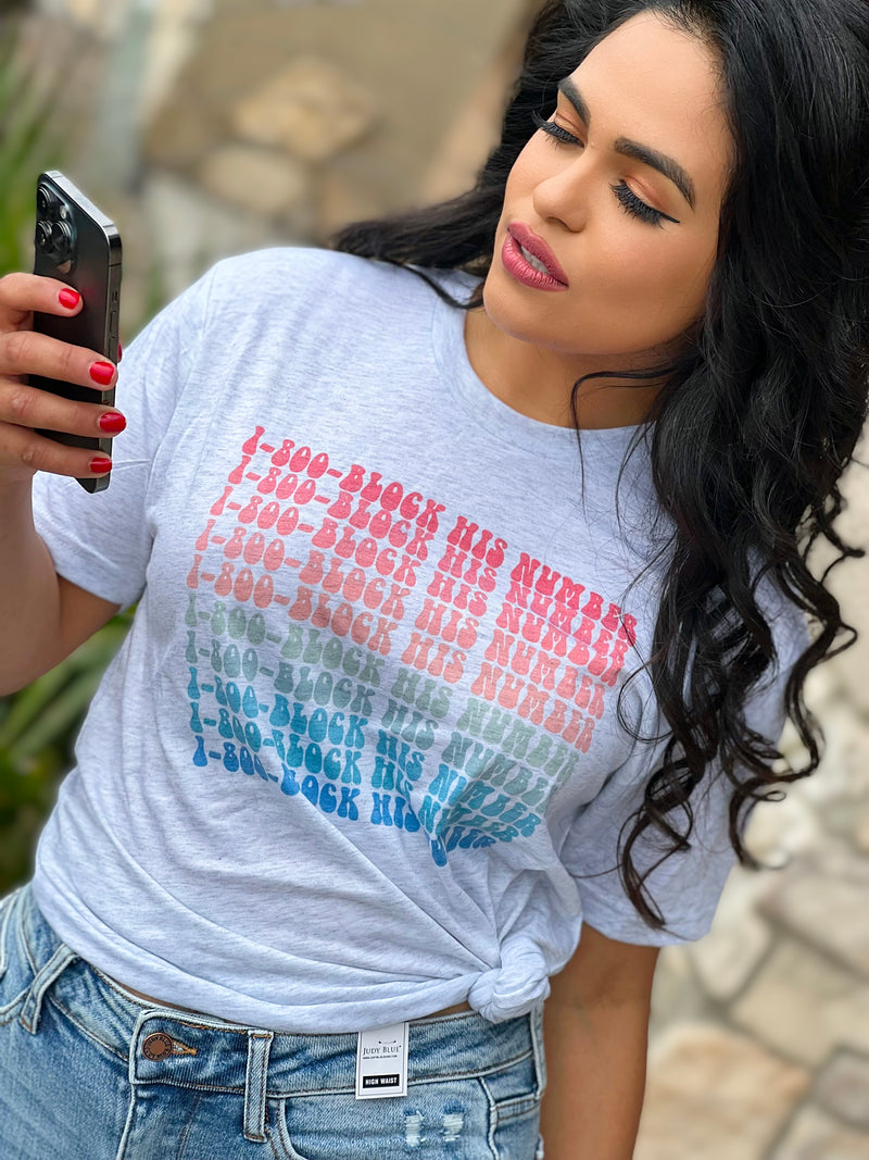 1-800 block his number tee