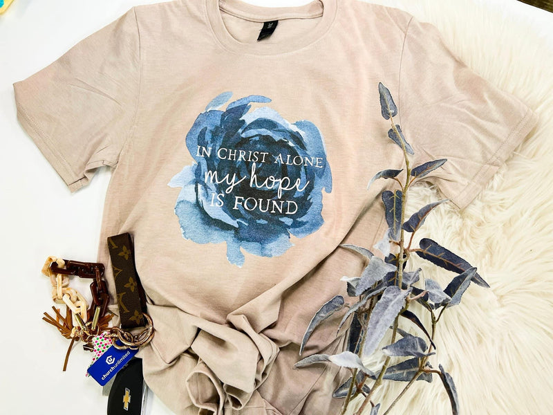 In Christ Alone I am found tee