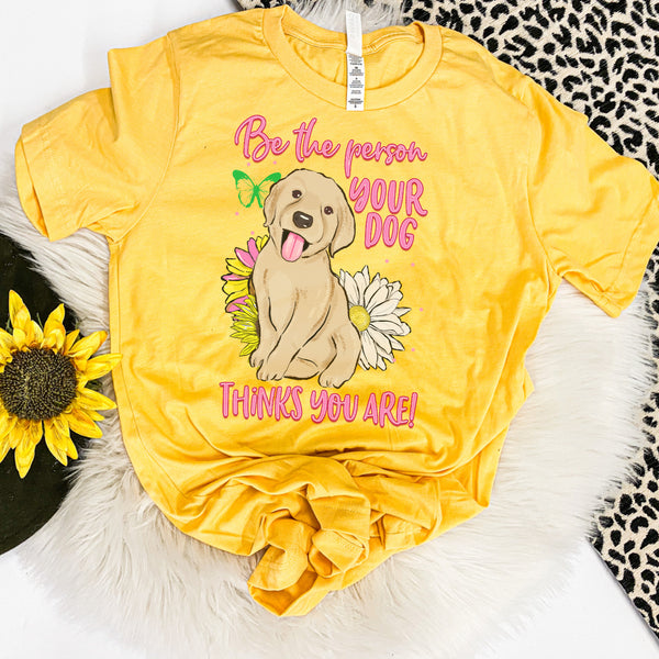 Be the person your dog thinks you are